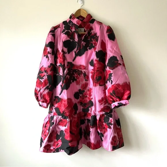 Tuckernuck Palmerston Dress in Bagonia Blossom - Picture 2 of 6